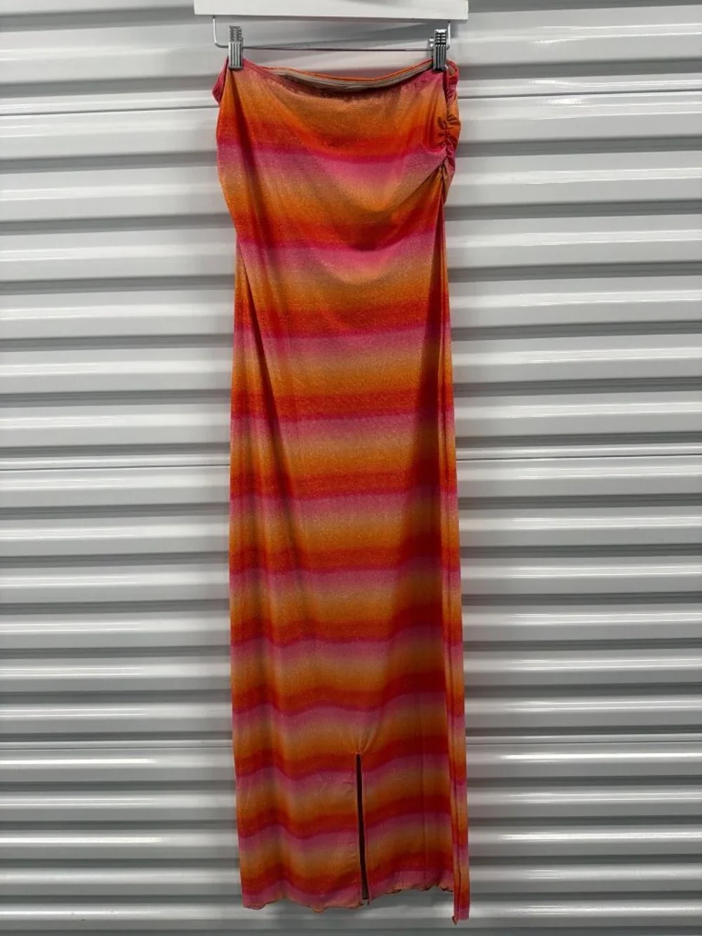 PQ Swim Sofia Tube Dress Sunset Glow Womens Size M/L - Picture 5 of 8